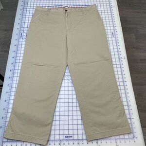Men's Classic Khaki Chino Pants - Straight Fit